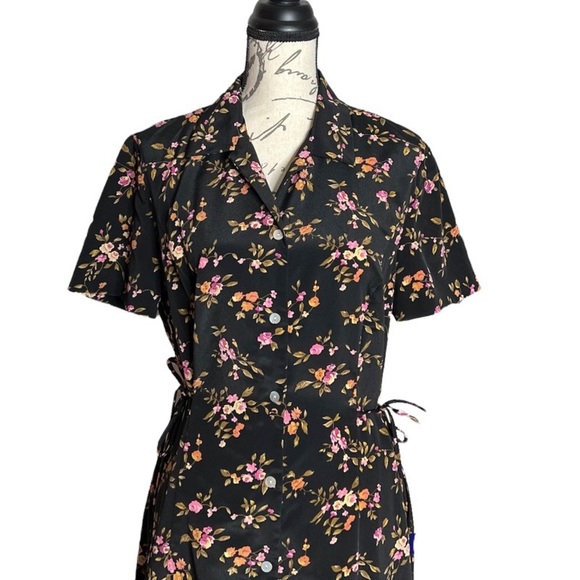 Miss Dorby 80s-90s Floral Print Maxi Dress - Picture 4 of 6